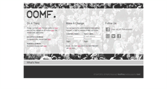 Desktop Screenshot of oomf.ca